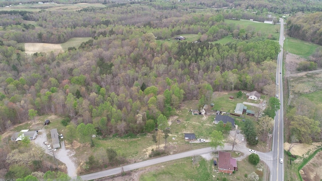 20 Hemlock Subdivision Rd, Williamsburg, KY 40769 - aerial view of property and surrounding area featuring a heavily wooded area