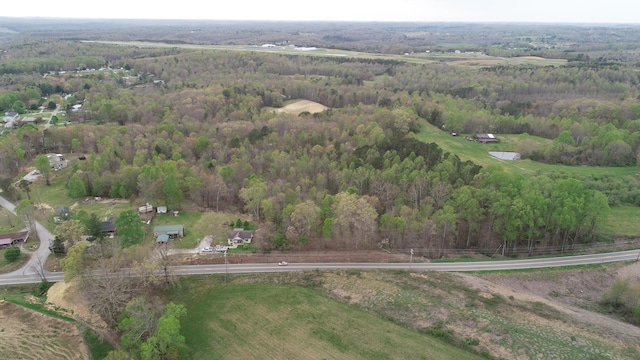 20 Hemlock Subdivision Rd, Williamsburg, KY 40769 - aerial view of property and surrounding area featuring a heavily wooded area