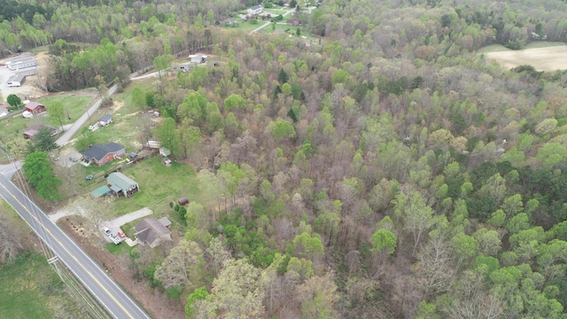 20 Hemlock Subdivision Rd, Williamsburg, KY 40769 - aerial overview of property's location featuring a heavily wooded area