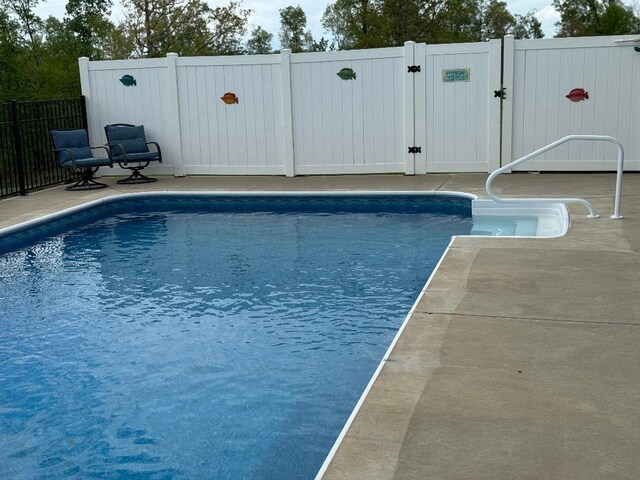 5141 Tristin Way, Catlettsburg, KY 41129 - view of pool with fence, a gate, and a fenced in pool