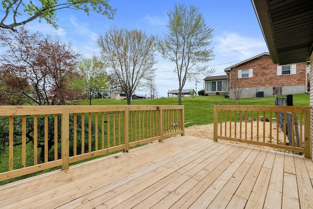730 E Spencer Rd, Campton, KY 41301 - wooden deck with a lawn