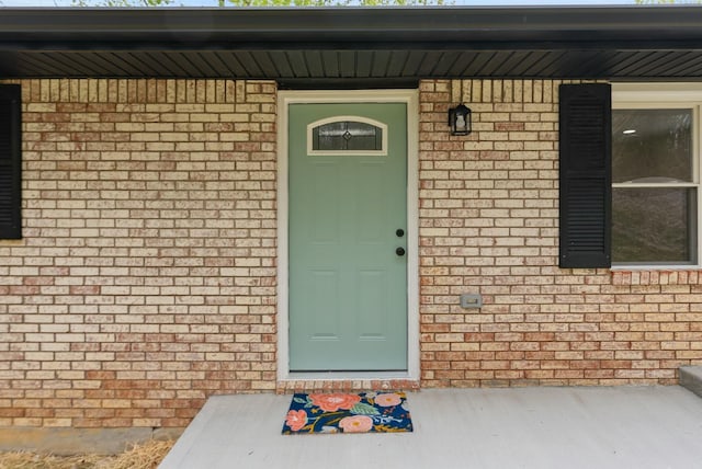730 E Spencer Rd, Campton, KY 41301 - property entrance featuring brick siding and a porch
