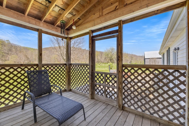 6473 Wildie Rd, Mount Vernon, KY 40456 - view of sunroom / solarium