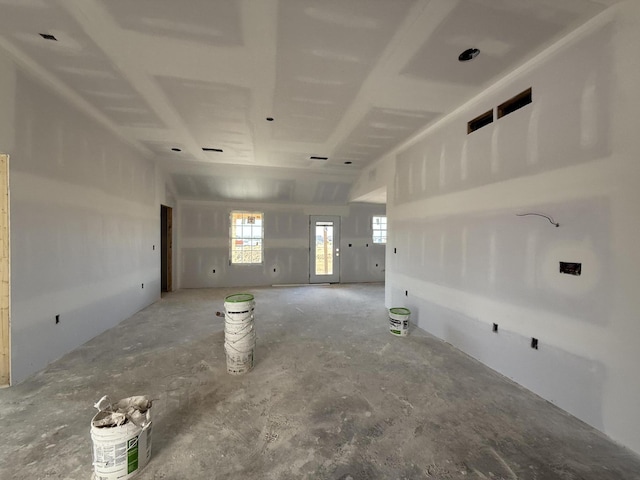 view of unfurnished living room