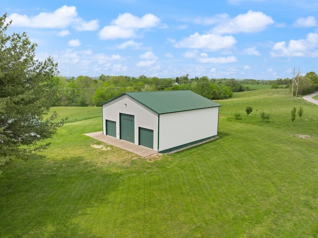 view of outbuilding with an outbuilding
