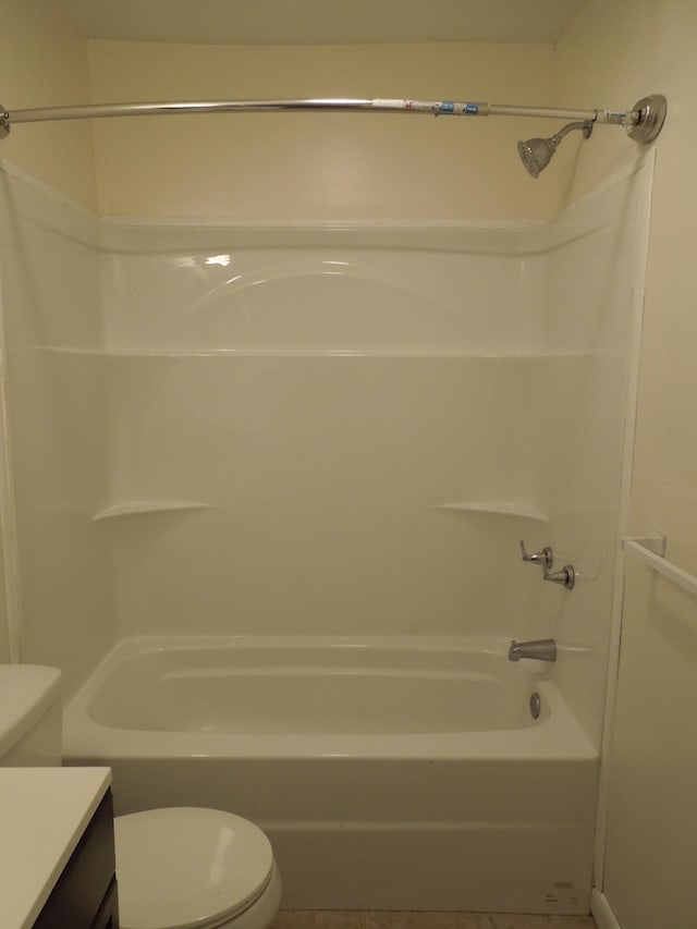 217 Dorothy Ave, Danville, KY 40422 - full bathroom featuring toilet, vanity, and bathtub / shower combination