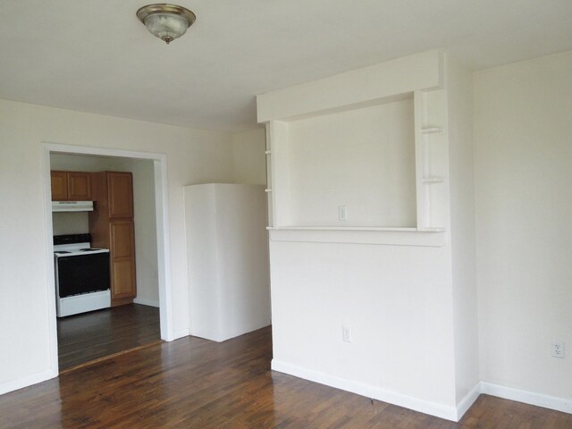 217 Dorothy Ave, Danville, KY 40422 - empty room featuring dark wood finished floors and baseboards