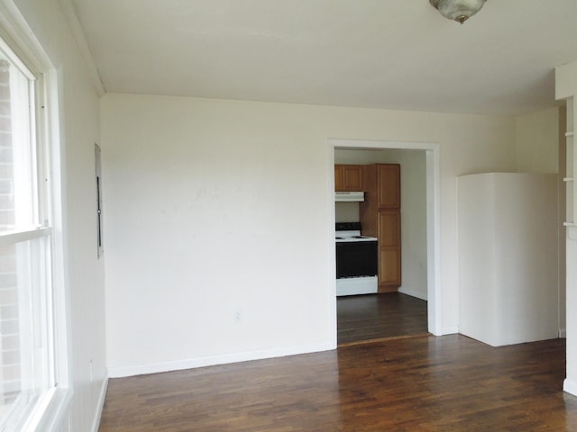 217 Dorothy Ave, Danville, KY 40422 - empty room with baseboards and dark wood-type flooring
