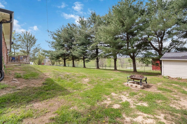 679 Mclain Rd, Springfield, KY 40069 - view of yard featuring fence