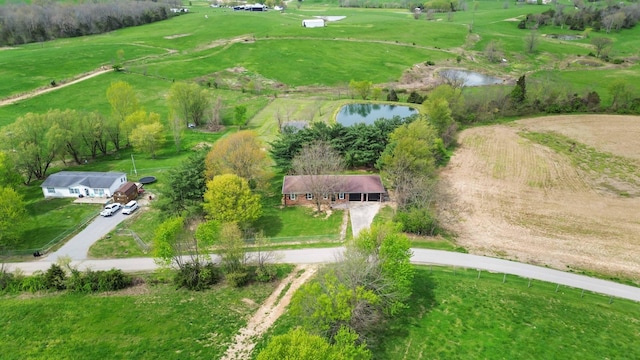 679 Mclain Rd, Springfield, KY 40069 - drone / aerial view with a water view