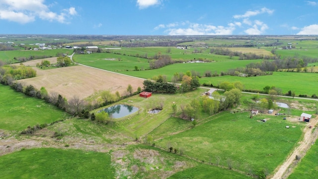 679 Mclain Rd, Springfield, KY 40069 - birds eye view of property featuring a rural view