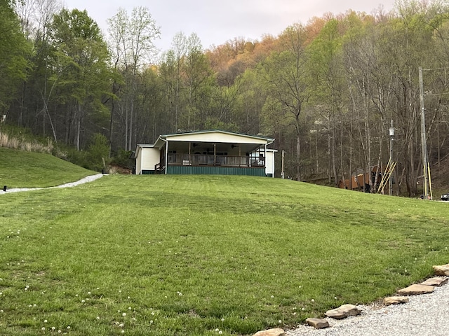 501 Smith Rd, Manchester, KY 40962 - view of yard featuring a view of trees