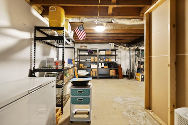 view of storage