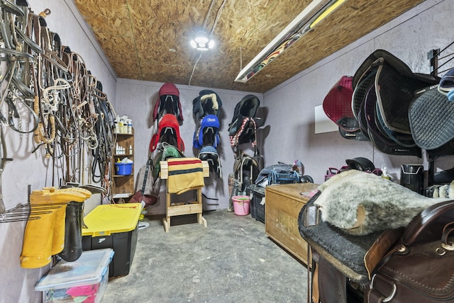 view of storage