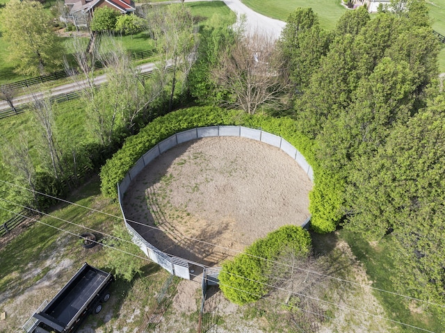 bird's eye view