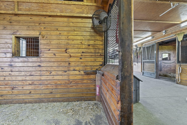 view of stable