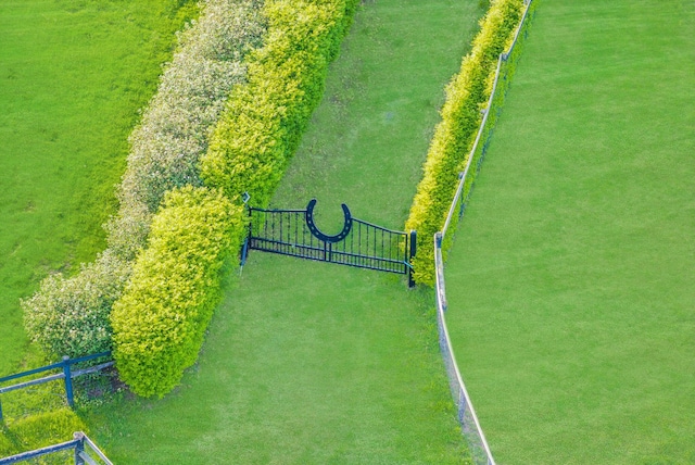 drone / aerial view