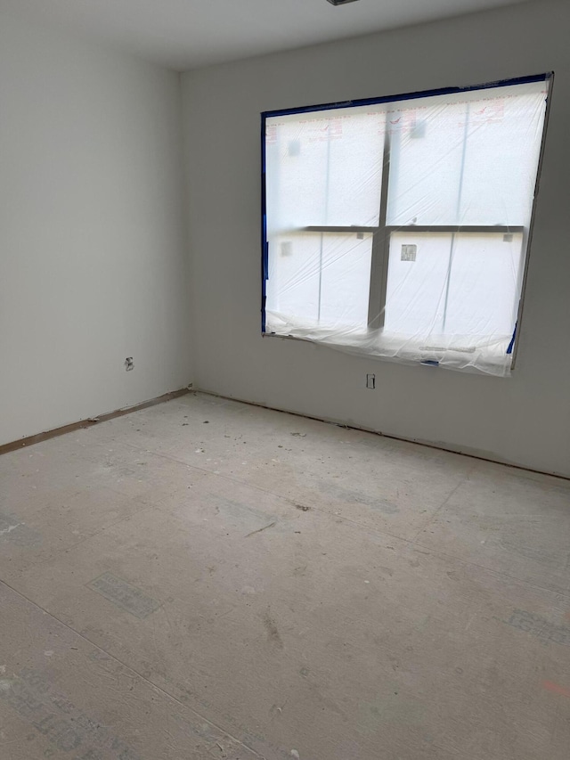 view of empty room
