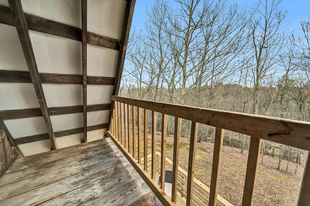 view of deck