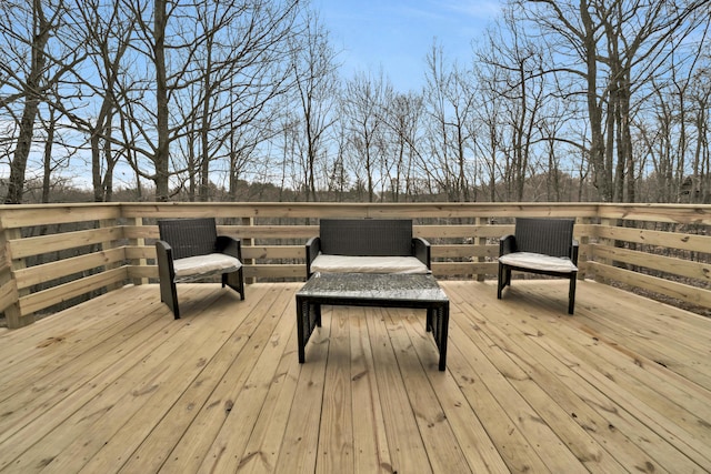 view of deck