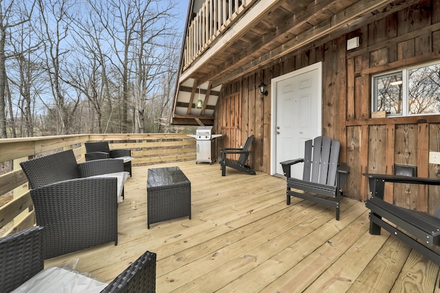 view of deck