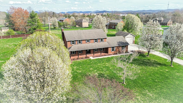 drone / aerial view