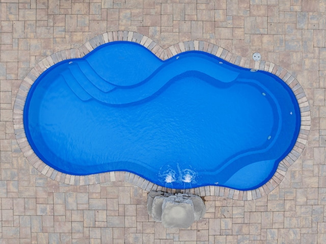 view of pool