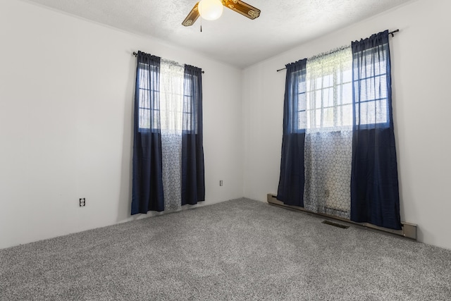 370 Poplar Ln, Morehead, KY 40351 - carpeted spare room with ceiling fan and visible vents