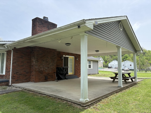 102 Locust St, Manchester, KY 40962 - view of patio with area for grilling