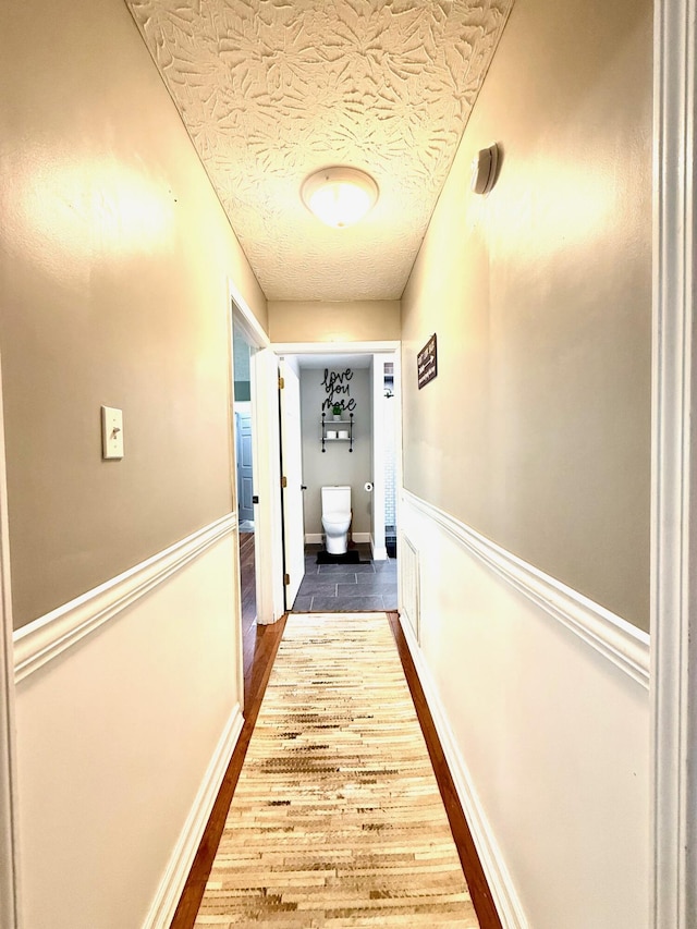 88 Powell Rd, Mckee, KY 40447 - corridor featuring dark wood finished floors and a textured ceiling
