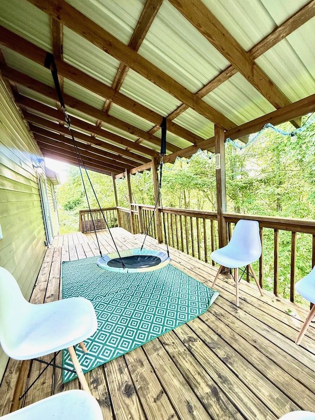88 Powell Rd, Mckee, KY 40447 - view of wooden deck