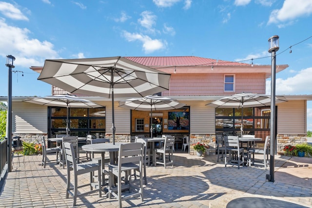 view of patio / terrace with outdoor dining space