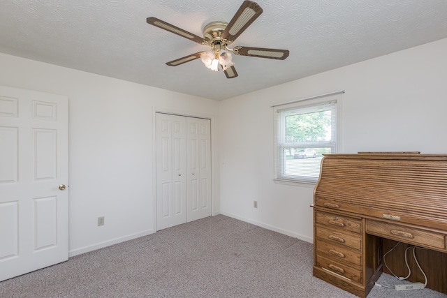 122 Barker Way, Lancaster, KY 40444 - unfurnished office featuring a ceiling fan, carpet, and baseboards