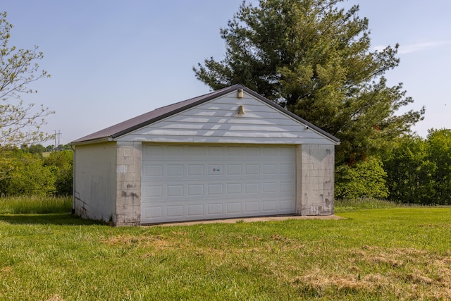 122 Barker Way, Lancaster, KY 40444 - view of detached garage