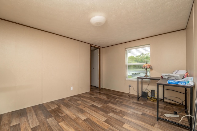 1132 State Highway 1662, Olive Hill, KY 41164 - office space featuring a textured ceiling and wood finished floors