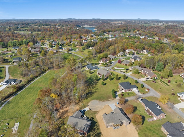 35 Valley Pointe Dr, Somerset, KY 42501 - aerial view with a residential view and a water view