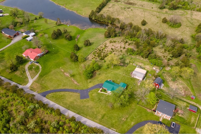 138 Hackett Pike, Richmond, KY 40475 - birds eye view of property featuring a water view