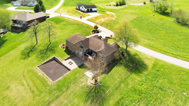 drone / aerial view