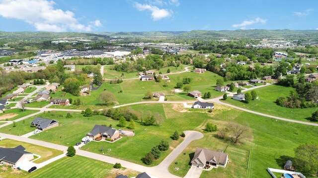 bird's eye view featuring a residential view
