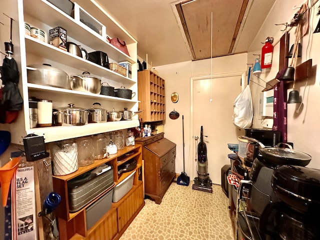 storage with attic access
