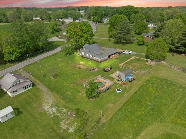 3576 Elkhorn Rd, Campbellsville, KY 42718 - bird's eye view