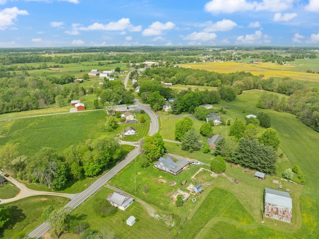3576 Elkhorn Rd, Campbellsville, KY 42718 - birds eye view of property featuring a rural view