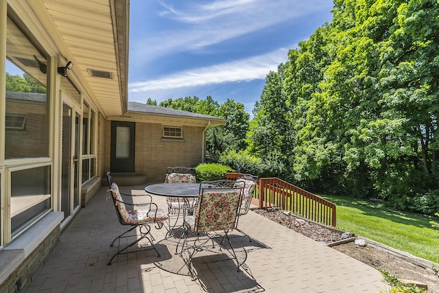 1964 Shadybrook Ln, Lexington, KY 40502 - view of patio with outdoor dining space