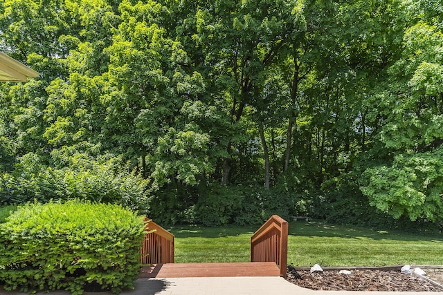 1964 Shadybrook Ln, Lexington, KY 40502 - deck with a lawn