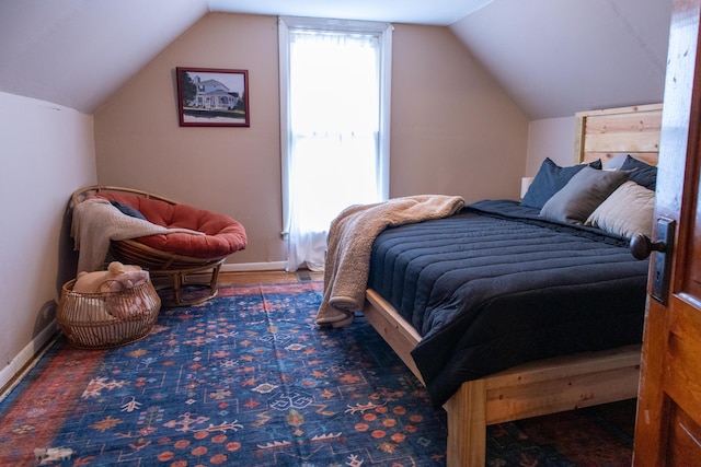 1770 Millersburg-Cynthiana Rd, Paris, KY 40361 - bedroom featuring vaulted ceiling and baseboards