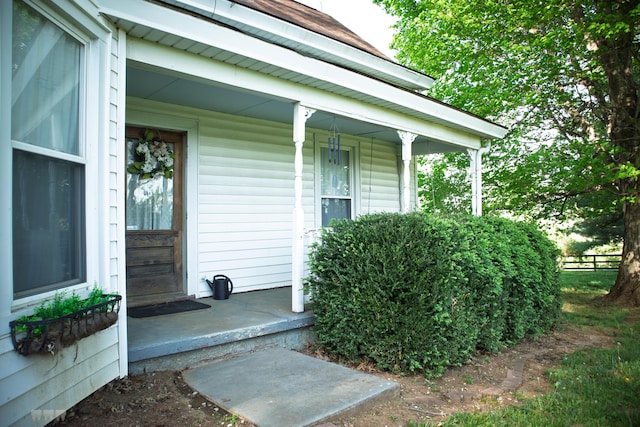 1770 Millersburg-Cynthiana Rd, Paris, KY 40361 - doorway to property featuring fence and a porch