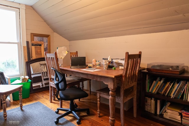 1770 Millersburg-Cynthiana Rd, Paris, KY 40361 - office space featuring lofted ceiling, a wealth of natural light, and wood finished floors