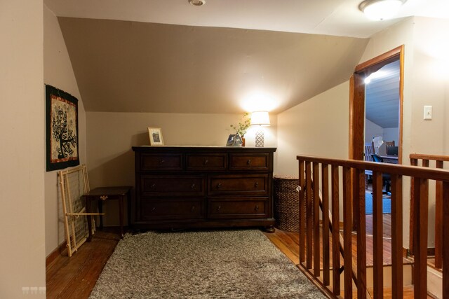 1770 Millersburg-Cynthiana Rd, Paris, KY 40361 - hallway featuring wood finished floors and lofted ceiling