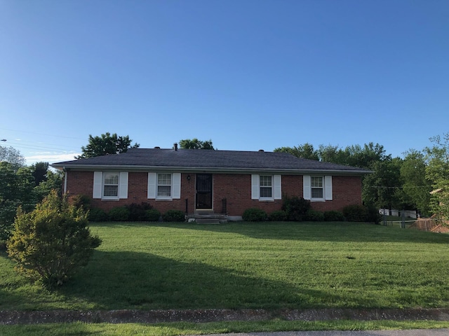 98 Lois St, Lawrenceburg, KY 40342 - ranch-style house featuring brick siding and a front yard