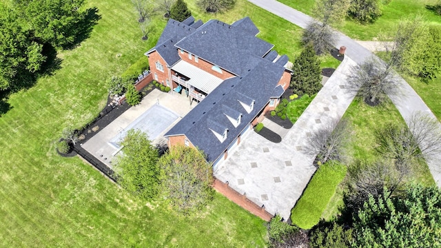 drone / aerial view